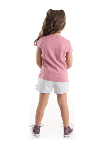 Tüllü Lily Kız Çocuk T-shirt Şort Takım