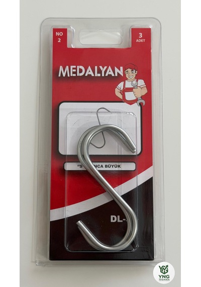 Medalyan ''s'' Kanca Büyük Inox