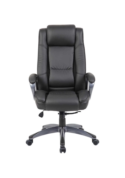 Boston Ofis Koltuğu Suni Deri - Siyah 65x114-121,5x81 Cm Gxyxd