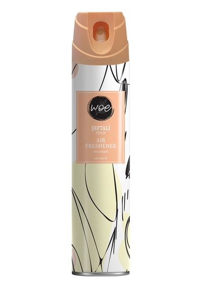 Woe Aerasol Şeftali 300 Ml 4 Adet