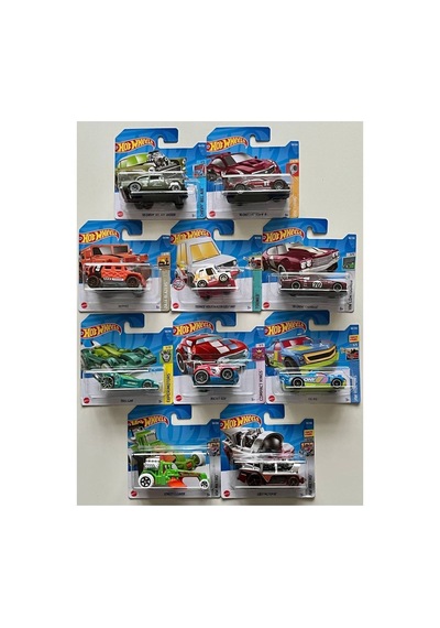 Hotwheels 10'lu Başlangıç Seti - Onlu Farklı Model Araba