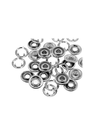 9.5 MM Metal Çıt Çıt ve El Pensesi Çıt Çıt Çakım Seti 100 Adet