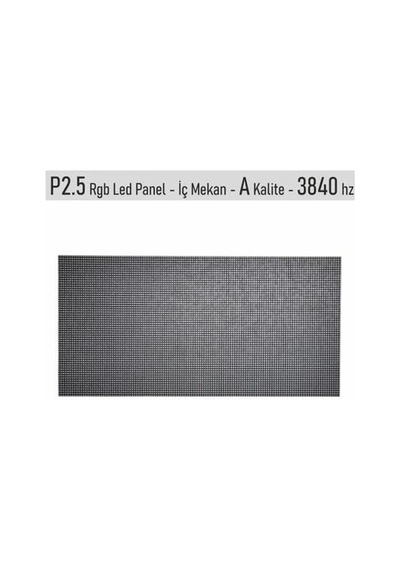 P 2,5 İç Mekan Rgb Led Panel 16x32cm RGB