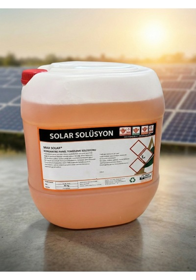 Solar Panel Temizleyici - Güneş Paneli Temizleme Solüsyonu - Net 30 Kg