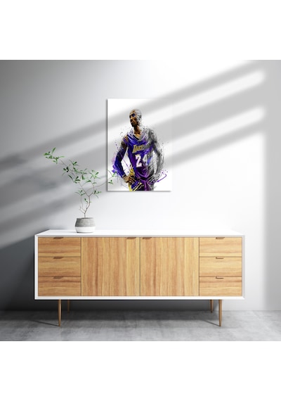 Cakasepetim Kobe Bryant Ahşap Mdf Tablo