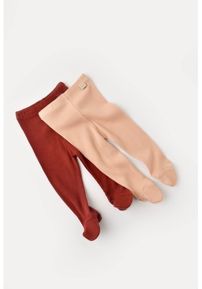 Organicera Babycosy Organik 2 Li Patikli Pantolon - Csym11605 - Rebebe