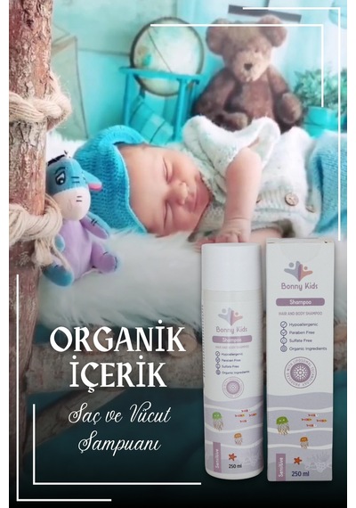 Bonny Kids Hair And Body Shampoo & Bebek Çocuk Şampuanı