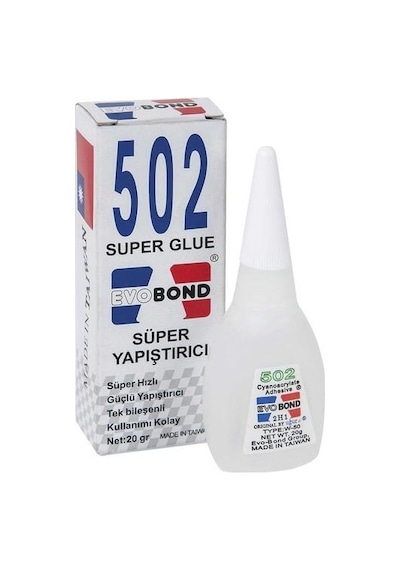 Evobond 502 Yapıştırıcı 20 G 10 Adet