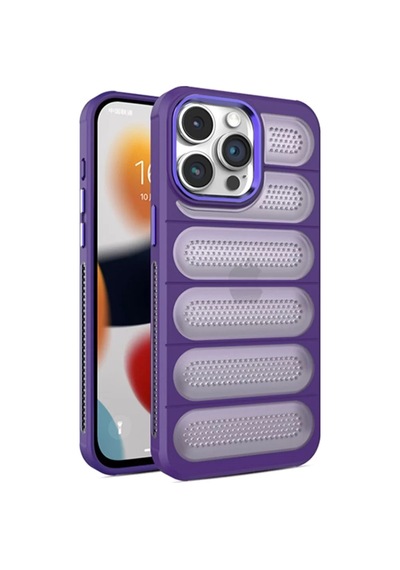 Newface Apple İphone 14 Pro Kılıf Airmax Silikon Kapak - Derin Mor