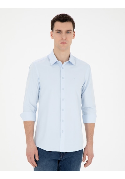 Pierre Cardin Erkek Açık Mavi Gömlek Desenli 50275513-vr003 Açık Mavi Pierre Cardin Erkek Açık Mavi Gömlek Desenli 50275513-vr003 Açık Mavi