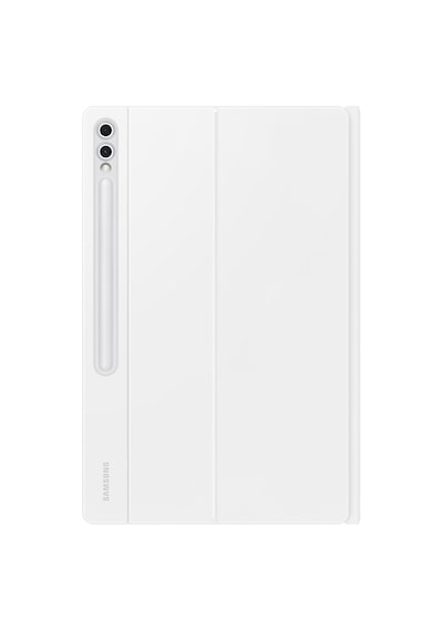Samsung Uyumlu Galaxy Tab S10/S9 Ultra Klavyeli Mousepadli Kılıf Beyaz