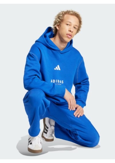Adidas Jj3667 Sweatshirt Mavi