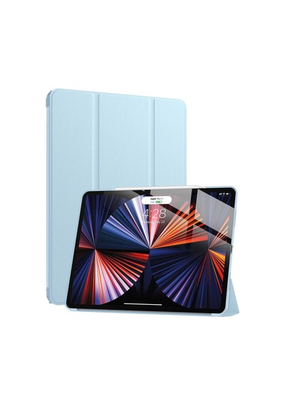 Apple Uyumlu iPad Pro 12.9 2020 4.Nesil Kılıf Pu Deri Smart Standlı Kılıf