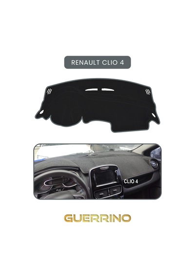 Renault Clio 4torpido Koruma Halısı Gri Kenar