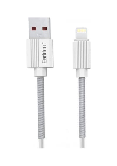 Earldom EC-137L 1 M 3a Kırılmaya Dayanıklı Lightning Hızlı Şarj Kablosu M414