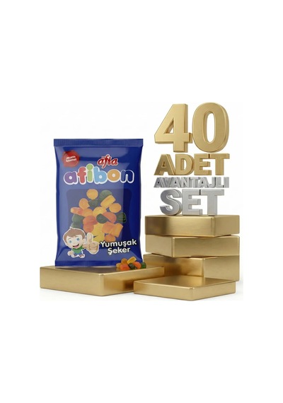 Afia Afibon Yumuşak Şeker 40x80 Gr