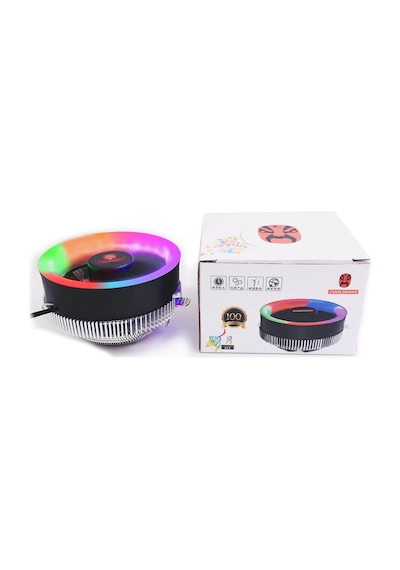 Coolmoon Rgb İşlemci Fanı Amd/Intel Uyumlu Işıklı Cpu Fanı Coolmoon Rgb İşlemci Fanı Amd/Intel Uyumlu Işıklı Cpu Fanı