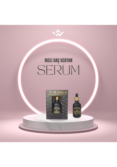 Dr. Dermalok Saç Dökülmesine Karşı Serum Hızlı Saç Uzatan Serum 50 ML