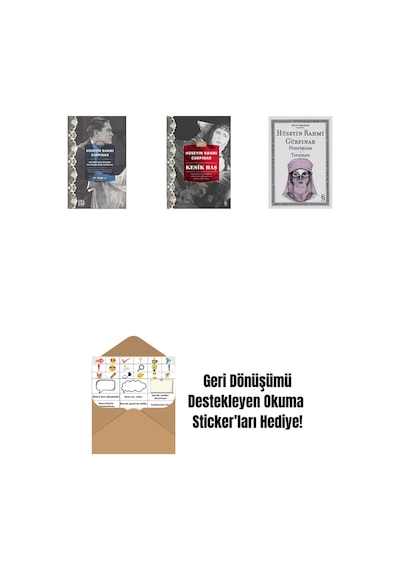 Kuyrukluyıldız Altında Bir İzdivaç Cep Boy + Kesik Baş Günümüz Türkçesiyle + Nimetşinas - Toraman + Okuma Sticker'ları