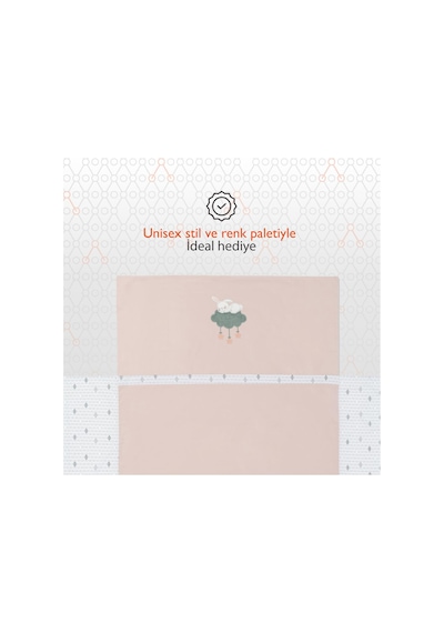 Gezenbebe Hero Nakışlı Bebek Ve Çocuk Yorgan Kılıfı 100x135 Pembe