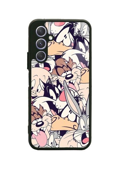 Samsung Uyumlu A54 Disney Character Tasarımlı Glossy Telefon Kılıfı Çok Renkli