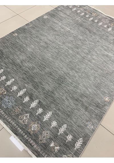Merinos Halı Valeria 91003 040 Serisi Salon Oturma Yatak Odası Halısı Gri