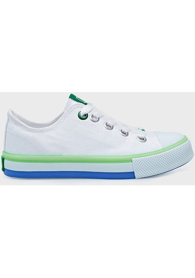 United Colors Of Benetton United Colors Of Ben Unisex Çocuk Ayakkabı Bn-30175 Beyaz - Yeşil United Colors Of Benetton United Colors Of Ben Unisex Çocuk Ayakkabı Bn-30175 Beyaz - Yeşil