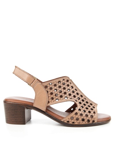Hush Puppies Fito 624216 Hakiki Deri Kadın Sandalet Siyah Sand
