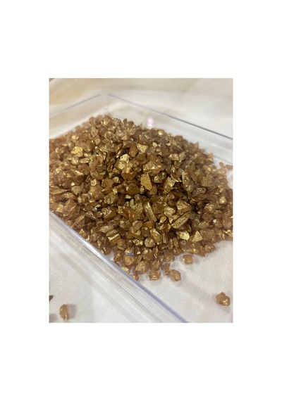 Sck-01 Antik Altın Sanatsal Cam Kırığı 100gr