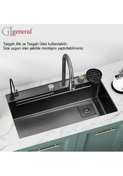 Gl General Akıllı Fonksiyonel Şelale Eviye