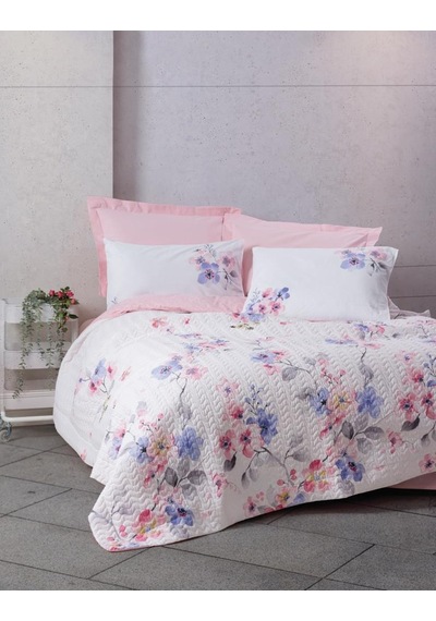 Cotton Box Tek Kişilik Complete Set Jayda Pembe