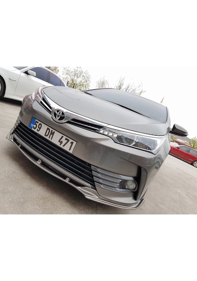 Toyota Corolla Uyumlu (2017...) Ön Tampon Lip ---fibersan Tuning