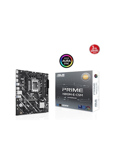 Asus Prıme H810m-e-csm Intel H810 Lga 1851 Socket V1 Micro Atx Anakart