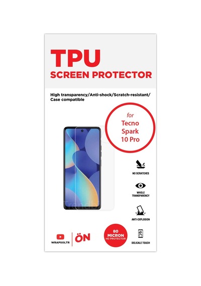 Tecno Spark 10 Pro Ekran Koruyucu Tam Kaplayan Esnek Hd Film