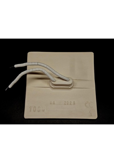 Sern 122x122mm 1000w 230v Beyaz Sfe Model Düz İnfrared Seramik Isıtıcı Rezistans 1 Adet
