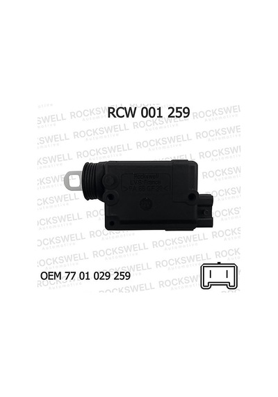 Merkezi Kilit Motoru Siyah R9 R19 R21 Clio Kango Megane 8682588459016 7701029259