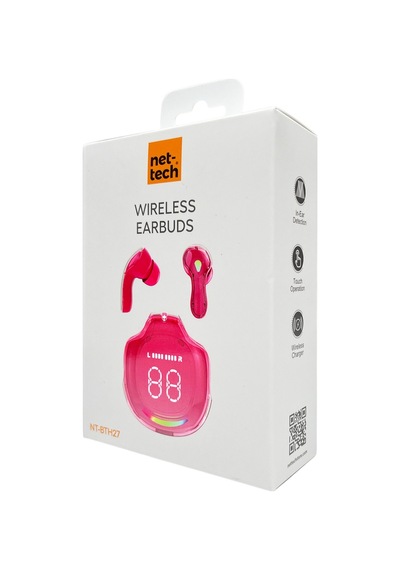 Nettech NT-BTH27 Bluetooth 5.0 Işıklı Kulak İçi Kulaklık