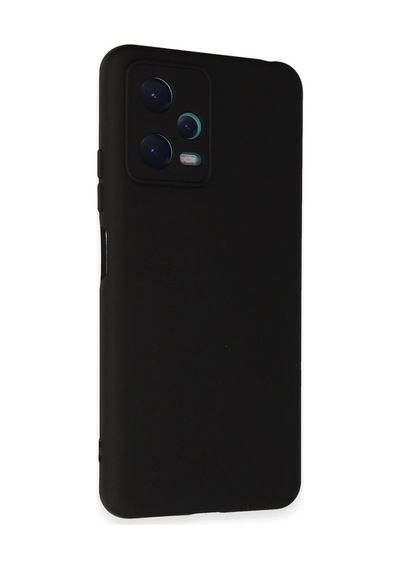Newface - 711 - Xiaomi Redmi Note 12 5g Kılıf Nano İçi Kadife Silikon - Lvsqvr - - Siyah Sıyah