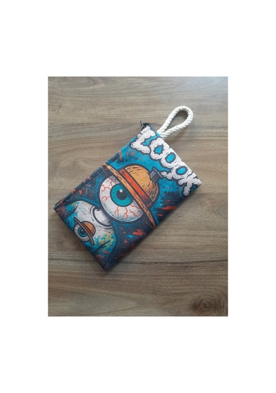 Owl Bag Look Tek Gözlü Sapkali Yaratık Desenli Tasarım Cüzdan Kalemlik Çanta Düzenleyici Diğer
