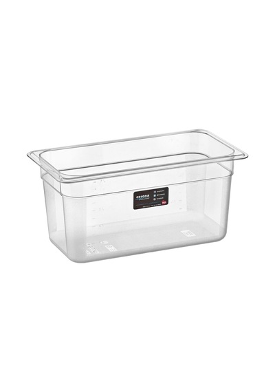 1/3 Dikdörtgen Pc Gastronom Küvet Gövde 325x176x150 çok renkli