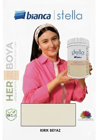 Stella Yeni Nesil Dönüşüm Boyası Kırık Beyaz - Mutfak Dolabı, Fayans Ve Mobilya Boyası Diğer