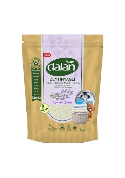 Dalan Doğal Granül Sabun Tozu 1Kg Karma Set 2+2=4Kg Doğal Bebekle