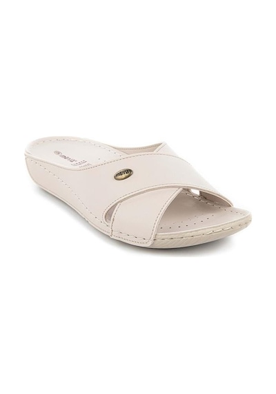 Muya Misty 31122-551 Anatomik Taban Kadın Terlik Full Krem 36-40 Krem