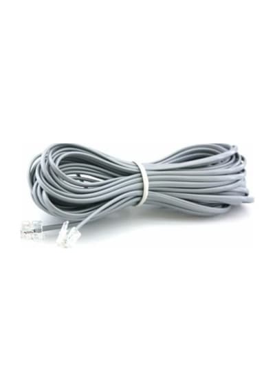 Primex Px-kkt20 2cx0.10mmx7 20 Metre Adsl Rj11 Telefon Kablosu Gri, Adsl, Vdsl 2 Canlı Kablo