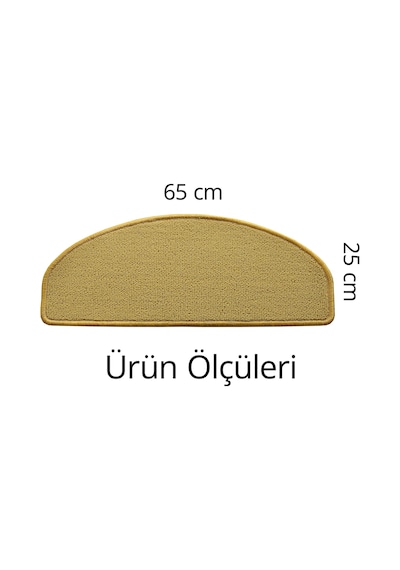 Stepmat Bukle Halıdan Ekonomik Basamak ve Merdiven Paspası 10'lu