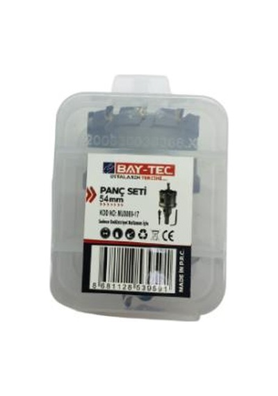 Bay-tec Mu0888-17 Metal Delme Panç Seti Takımı 54mm