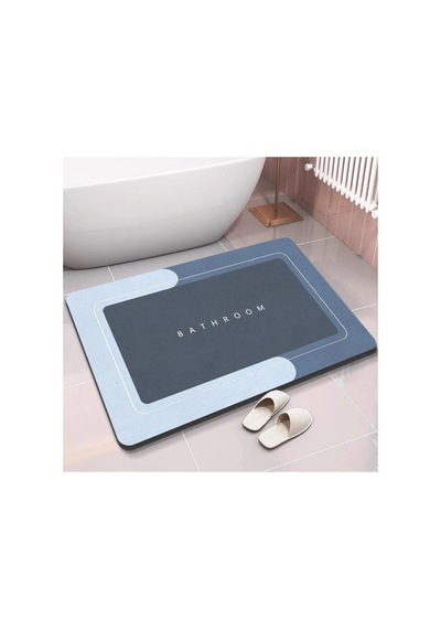 Buççin Online Mağaza Banyo Paspası Süper Su Emici Kaymaz Tabanlı Paspas Banyo Paspası Diatomit Paspas Süper Emici Paspas Çok Renkli