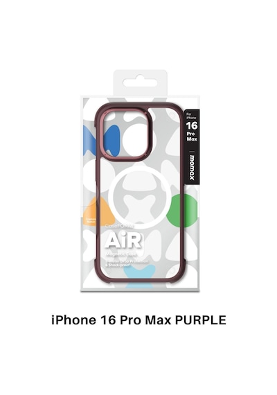 Momax MUAP24XLU AiR CaseForm Apple Uyumlu iPhone 16 Pro Max Manyetik Telefon Kılıfı