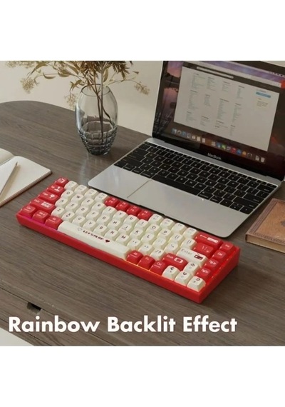 Miaxtreme Ak680 Kablolu Red Switch Mekanik Klavye-rainbow Aydınlatma Hot-swap