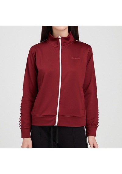 Hummel Zip Genevas Kadın Bordo Ceket Bordo